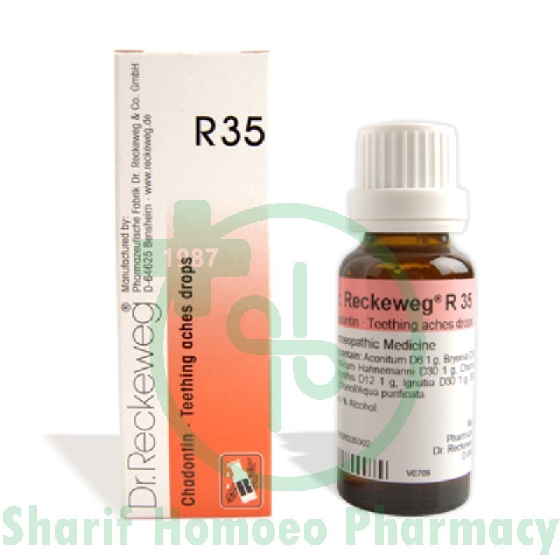 Dr. Reckeweg R35 (Tooth Pain)