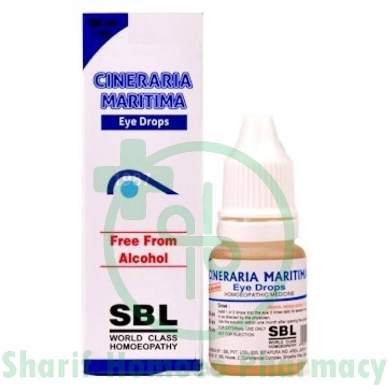 SBL Cineraria Maritima Eye Drop (Alcohol Free)