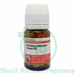 Schwabe Arsenicum Sulph Flavum 6X Tablet