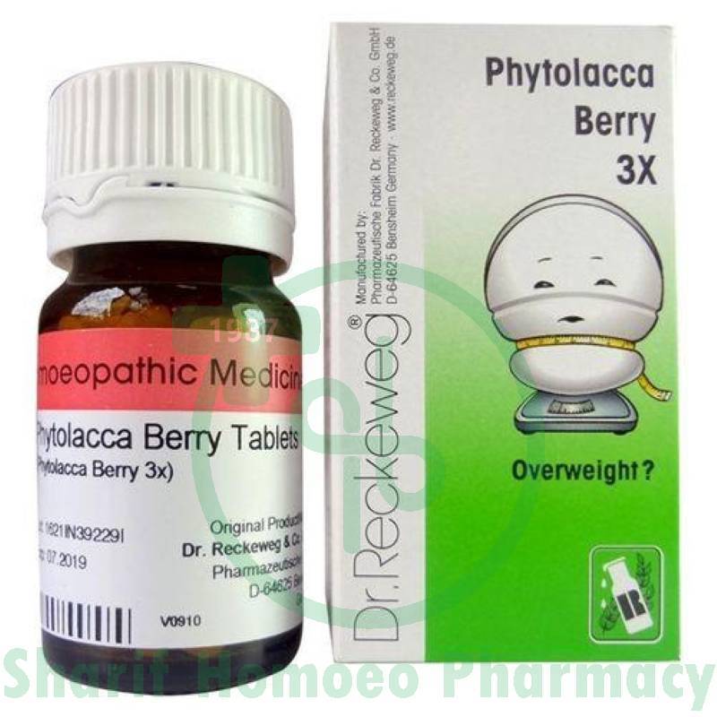 Dr. Reckeweg Phytolacca Berry 3X Tablet
