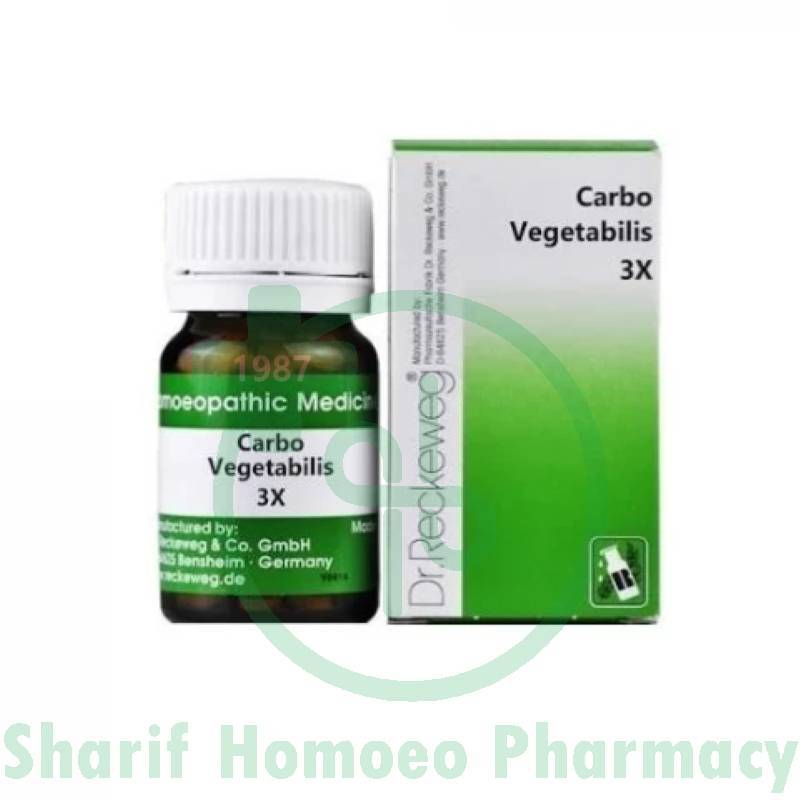 Dr. Reckeweg Carbo Veg 3X Tablet