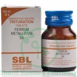 SBL Ferrum Metallicum 3X Tablets