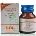SBL Ferrum Metallicum 3X Tablet