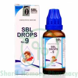 SBL Drops No. 9 ( For Cough)