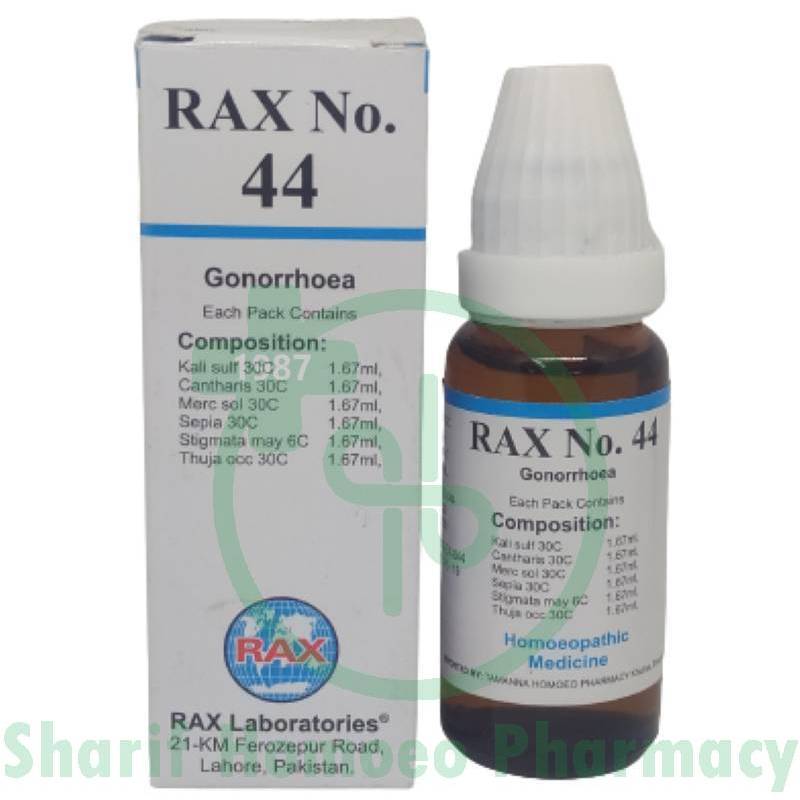 Rax No. 44 (Gonorrhea)