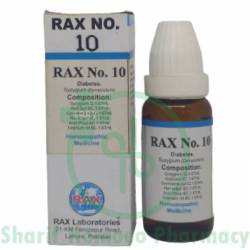 Rax No. 10 (DIABETES)
