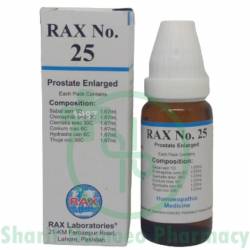 Rax No. 25 (Prostate Enlarged)