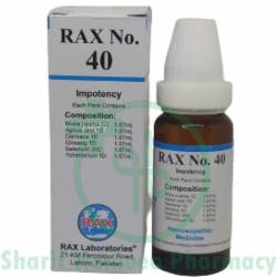 Rax No. 40(IMPOTENCY)