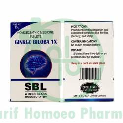 SBL Ginkgo Biloba Tablet 1X