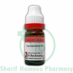 Dr. Reckeweg Lycopodium 6 CH 11ml (Sealed)