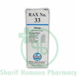 Rax No. 33 (Allergy)
