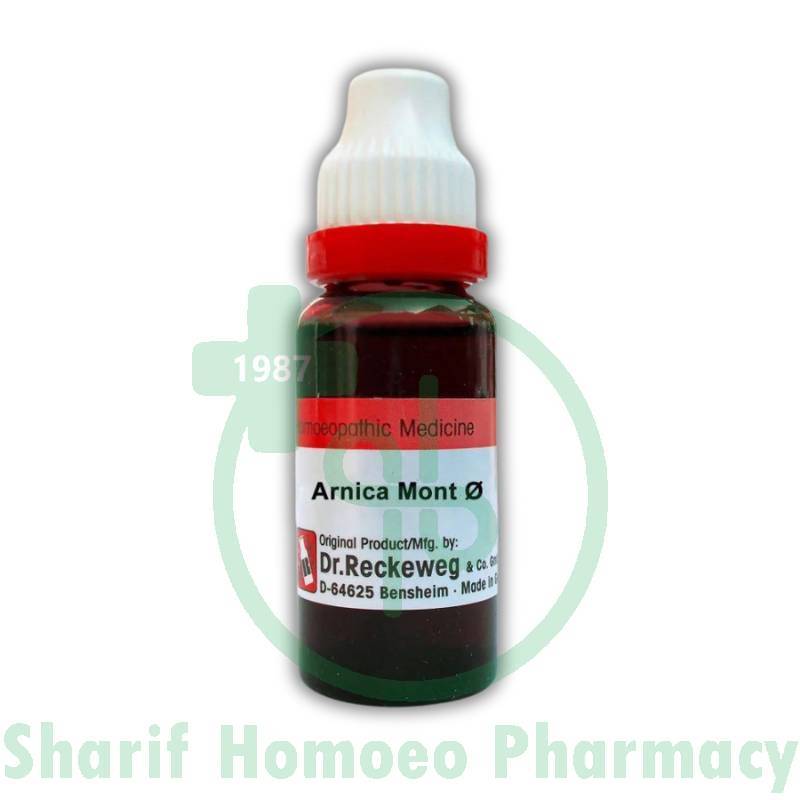 Dr. Reckeweg Arnica Mont MT Q 20ML (Sealed)