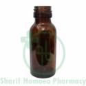 J.M.S Amber Glass Bottle 30ml Round (Without Cap) (Neak-22PP) - 280Ps Box
