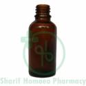J.M.S Amber Glass Bottle 30 ml Dropper Round (Without Cap) (Neak-18PP) - 280Ps Box