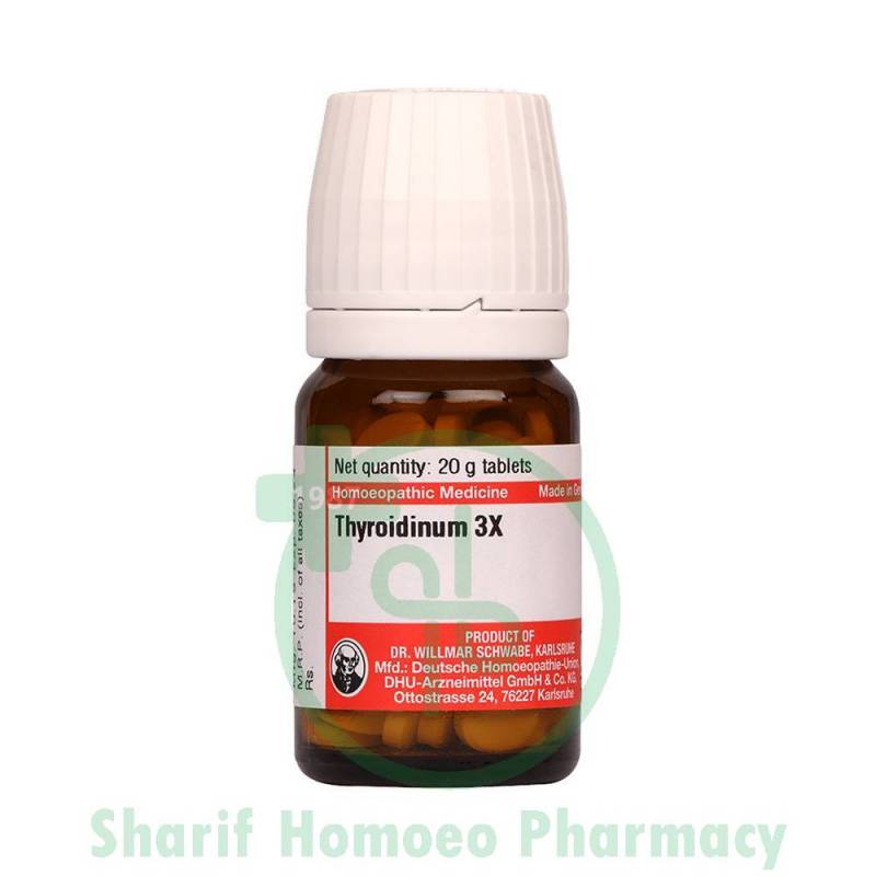 Dr. Willmar Schwabe Thyroidinum Tablet 3X