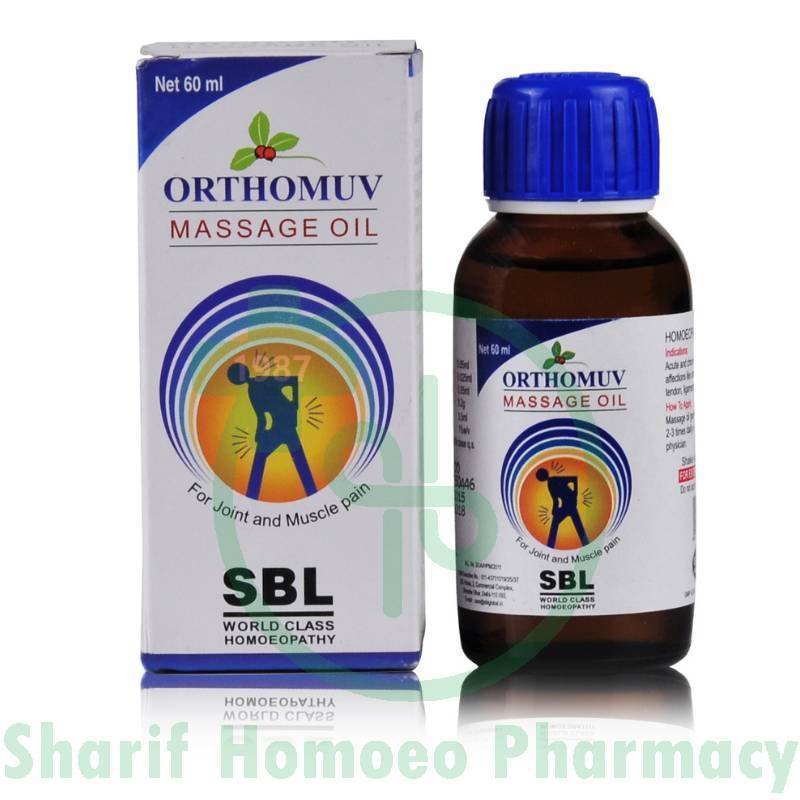 SBL Orthomuv Massage Oil