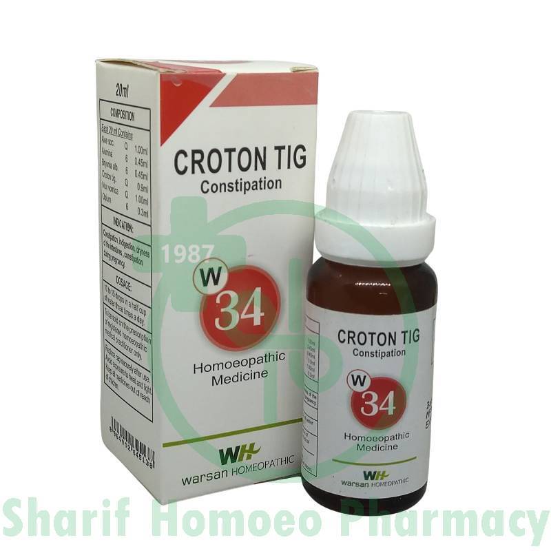 Warsan No. 34 CROTON TIG [Constipation]