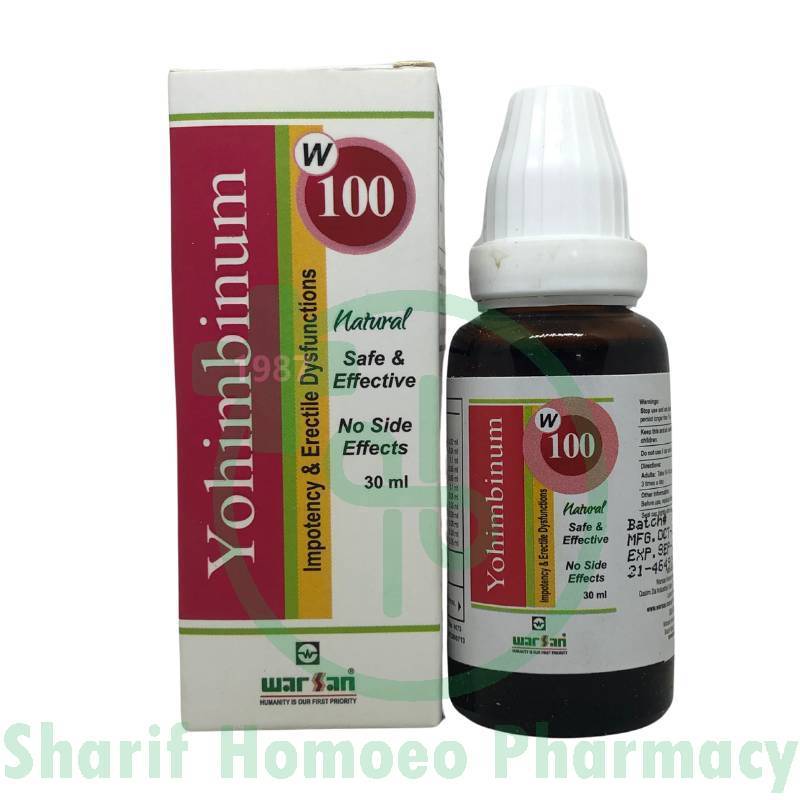 Warsan No. 100 Yohimbinum [Impotency & Erectile Dysfunction]