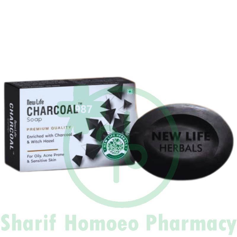 New LIfe Charcoal Soap (75gm)