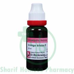 Dr. Reckeweg Ginkgo Biloba Q 20ML (Sealed)