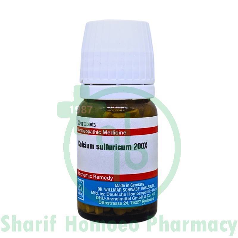 Schwabe Calcarea Sulph 200X Biochemic Tablet (20gm)