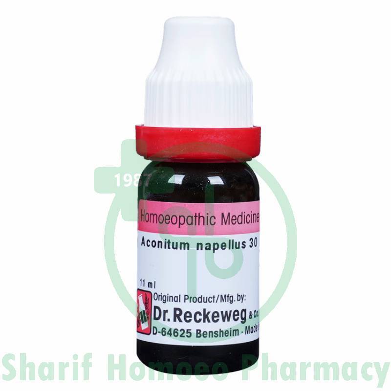 Dr. Reckeweg Aconitum Nap 30C 11ml (Sealed)