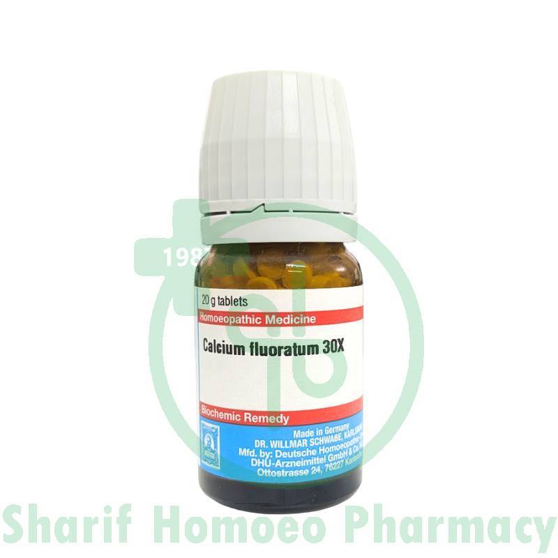 Schwabe Calcarea Fluorica 30X Biochemic Tablet (20gm)