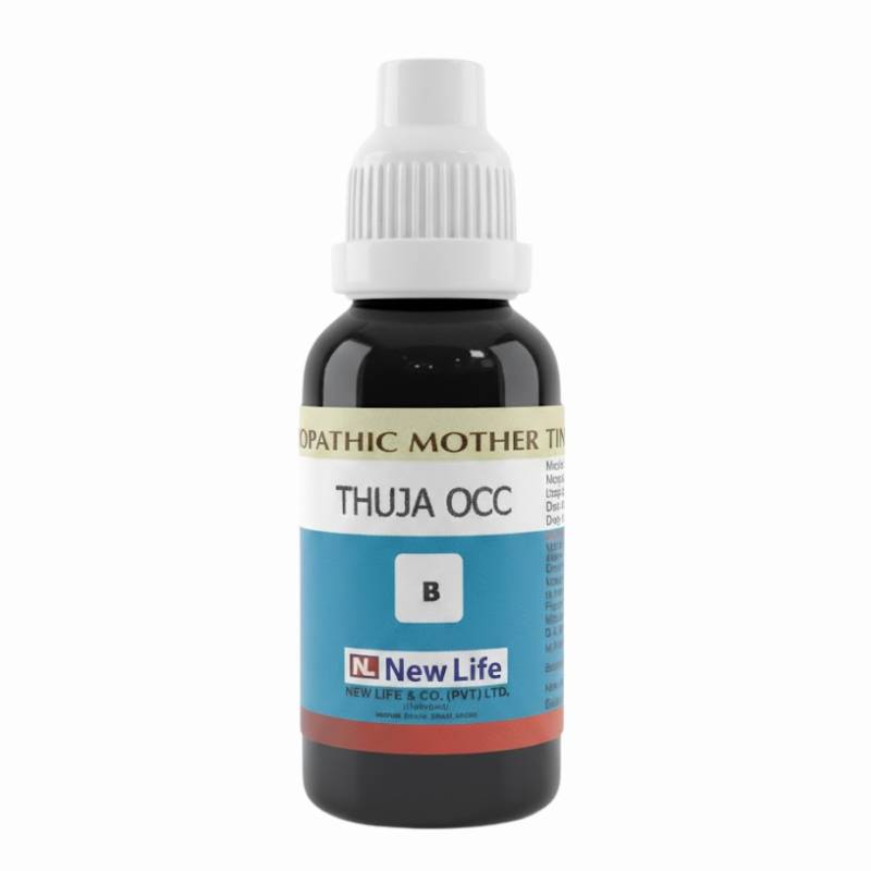 New Life Thuja Occidentalis Q  Skin, Gland & Urinary Health | Mother  Tincture
