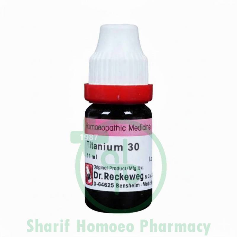 Dr. Reckeweg Titanium Metallicum 30CH 11ml (Sealed)