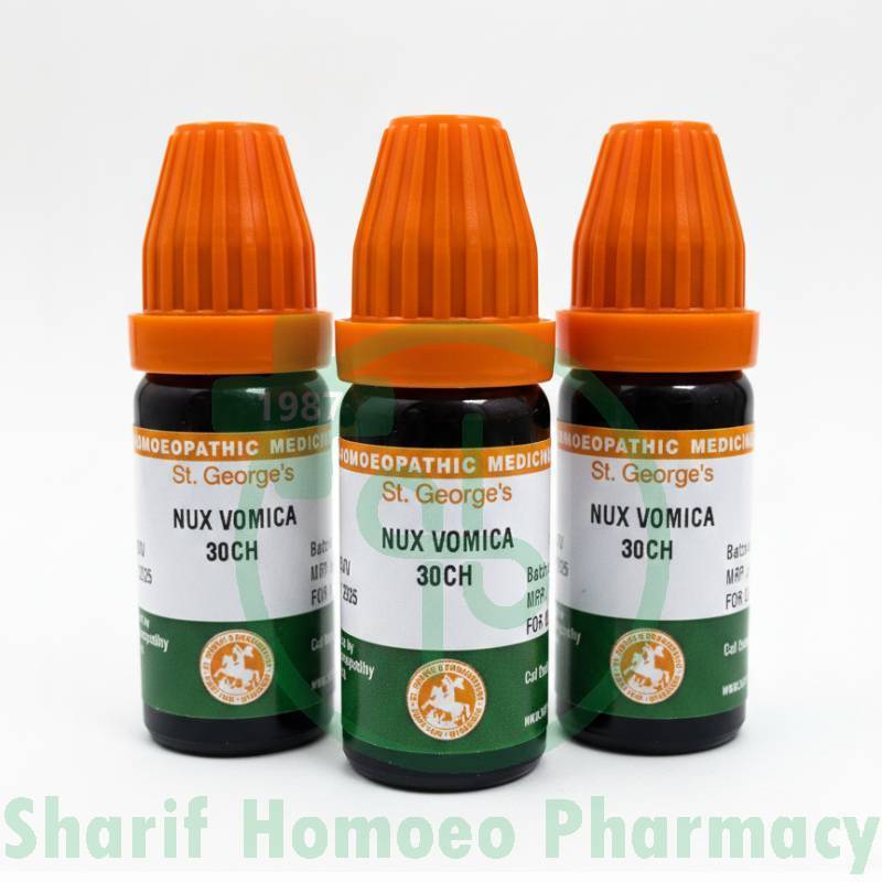 St. George's Nux Vomica 30CH (10ml)