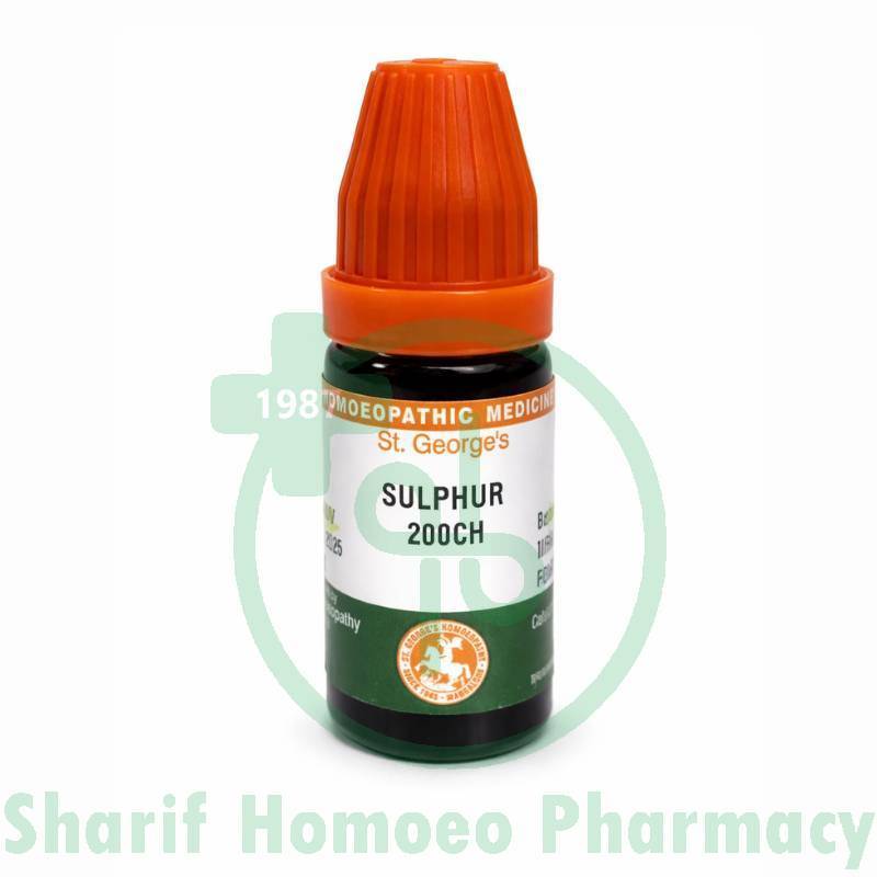 St. George's Sulphur 200CH (10ml)