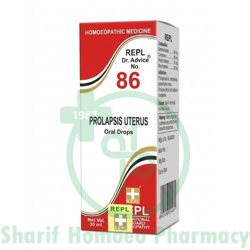 REPL Dr. Advice NO. 86 (Prolapsis Uterus)