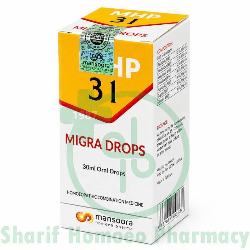 Mansoora MHP 31 Drops (Migra)