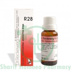 Dr. Reckeweg R28 (Painful-Absent Menses)