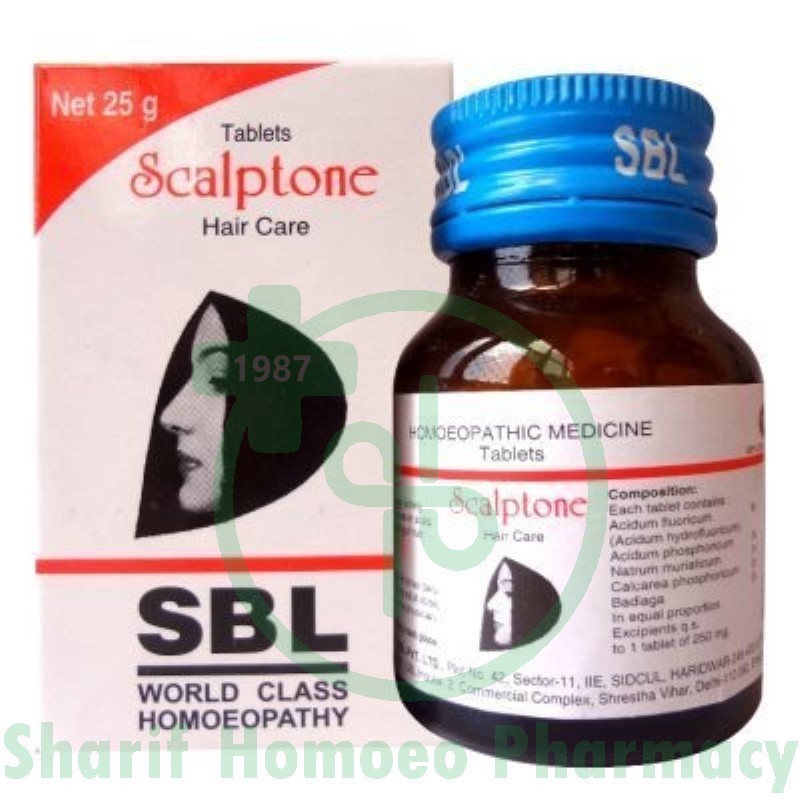 SBL Scalptone Tablets - SHARIF HOMEO PHARMACY