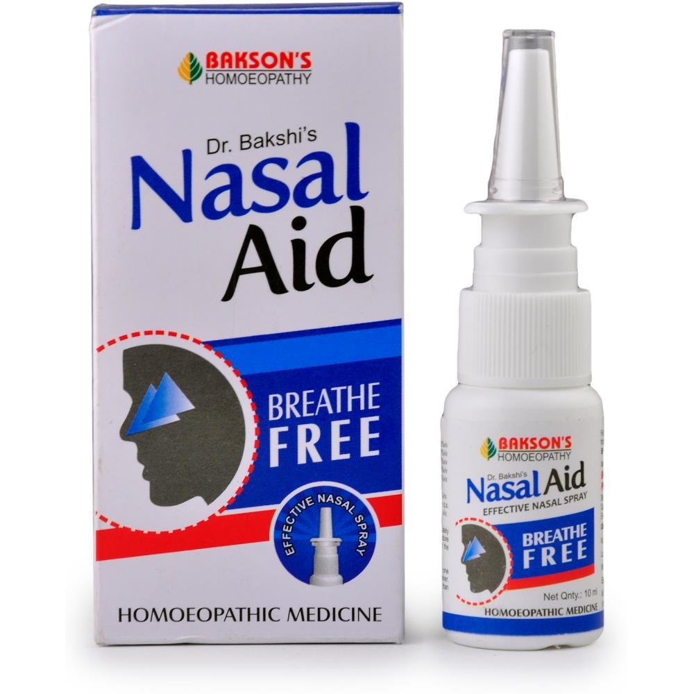 Bakson's Nasal Aid Spray - SHARIF HOMEO PHARMACY