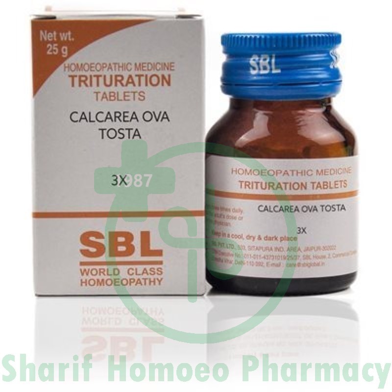 SBL Calcarea Ova Tosta 3X