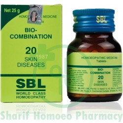 SBL Bio-Combination 20 (Skin Diseases)